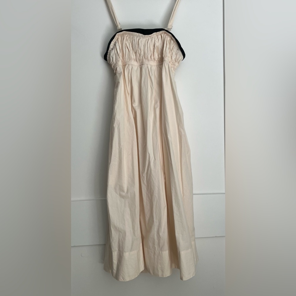 Elegant Cream Maxi Dress